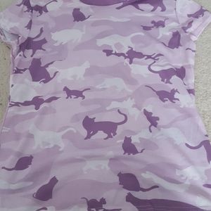 A camo cat shirt
